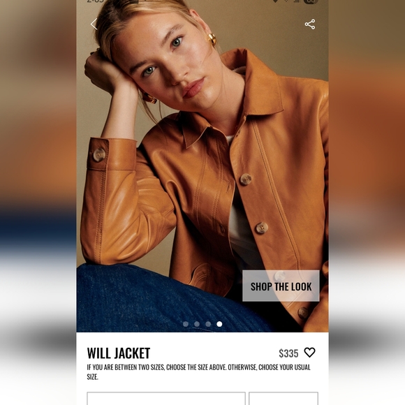 SOLD! NWT Sezane Will Jacket - Picture 7 of 16